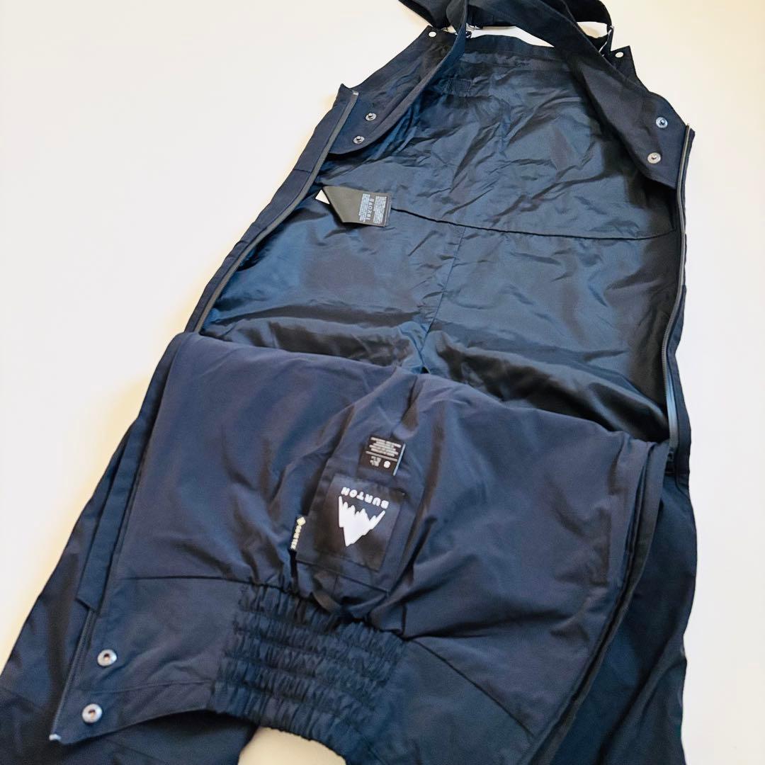 2576【極美品】バートン ビブパンツ ゴアテックス レディース スノボウェア