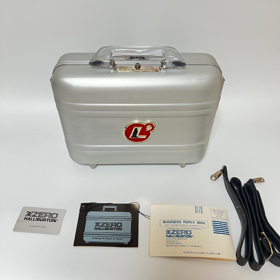 限定100個　L'Arc~en~Cielツアーグッツ ZEROアタッシュケース