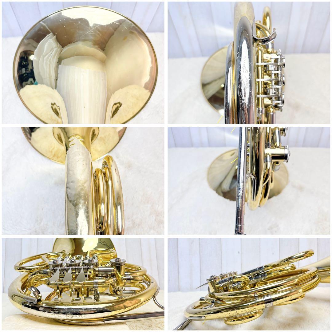 YAMAHA ヤマハ YHR-664 フルダブルホルン マウスピース付き