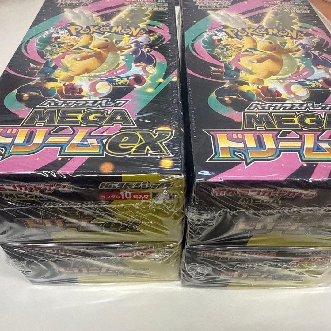 ポケモンカードメガドリームex4パック