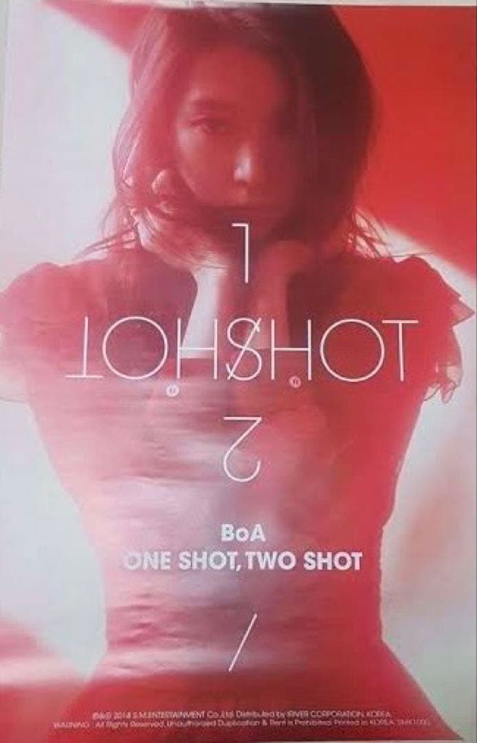 BoA 韓国アルバム　特典ポスター　５枚セット