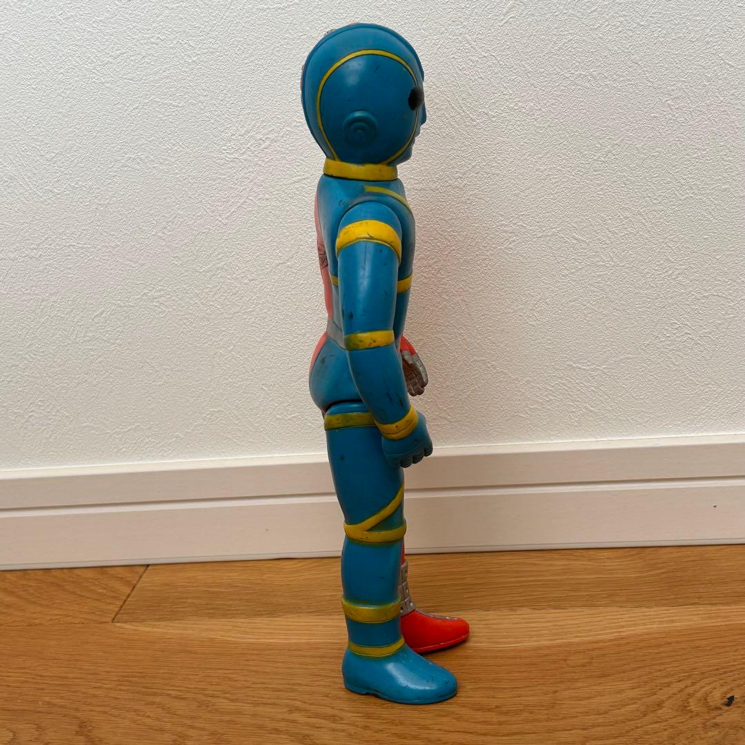 当時物　タカトク　人造人間キカイダー　ソフビ　約28cm　ソフビ