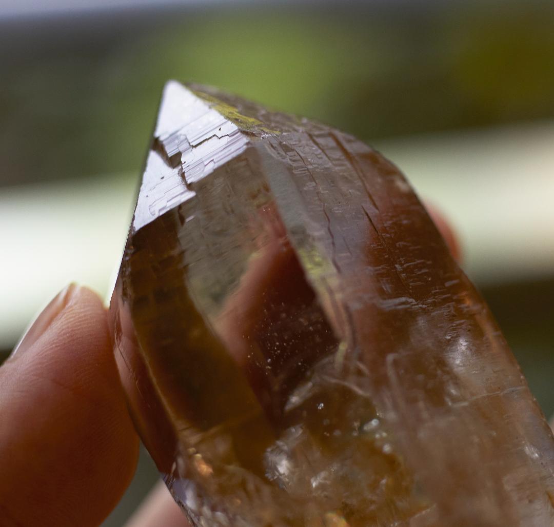 超希少　ヒマラヤ水晶　ガウリシャンカール産スモーキークォーツ　原石163.5g