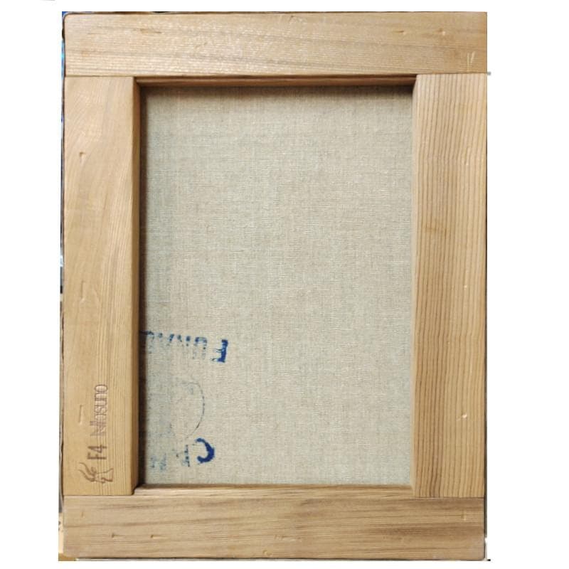 ☆加藤清江☆「 花 」油絵　F４号 一水会　新品額！