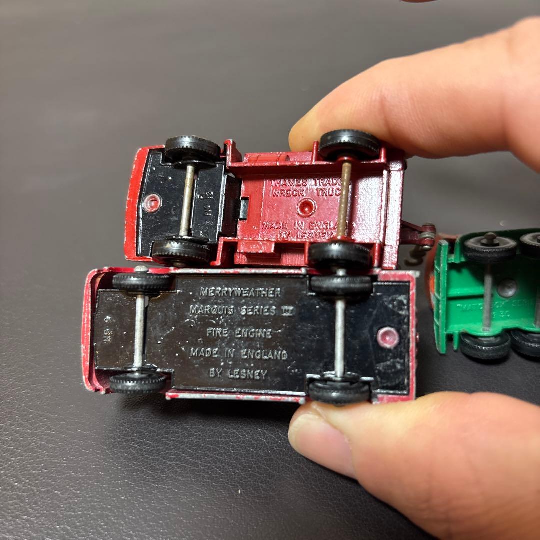 マッチボックス　ミニカー　5台セット　ヴィンテージ品　昭和レトロ