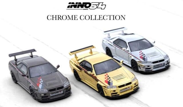 INNO64 日産 スカイライン GT-R R34 3種セット