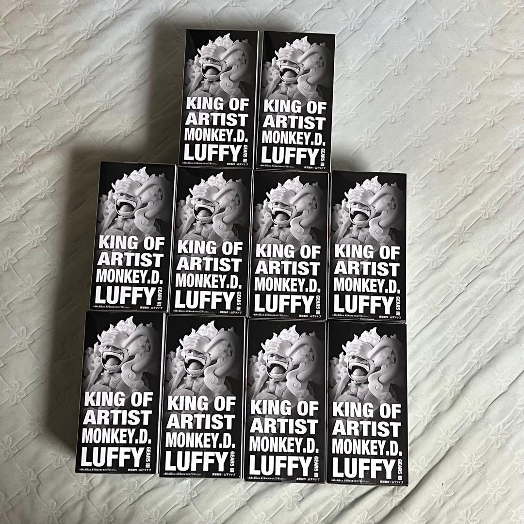 ワンピース　king of artist ルフィ　ギア5 iii 10つセット