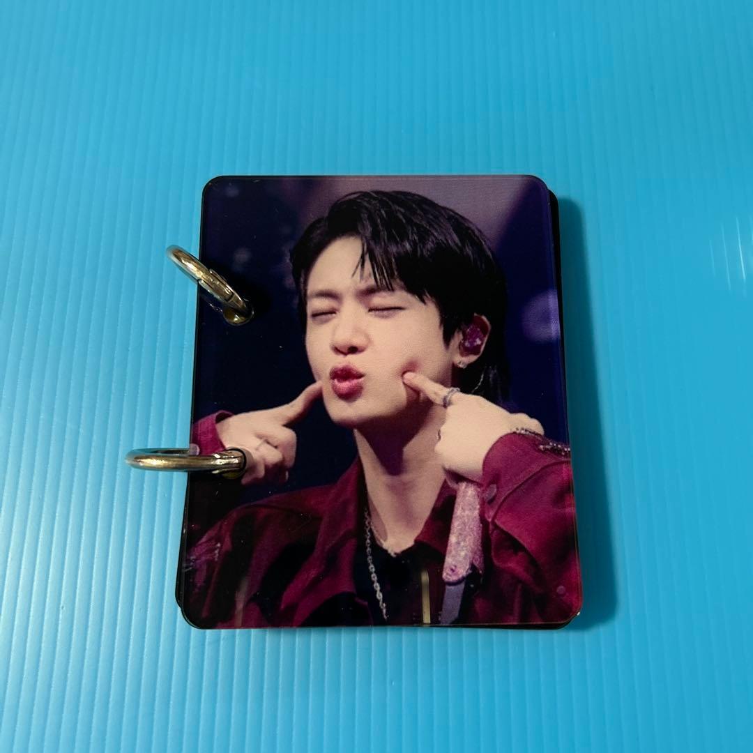 BTS JIN アクリルフォトアルバムキーホルダー2点