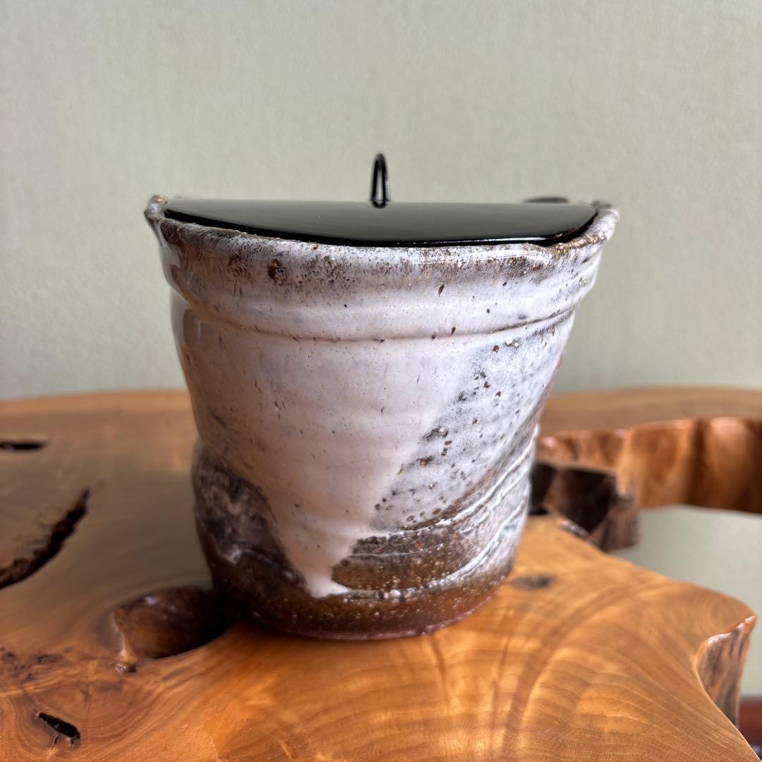 凌雲窯登窯 小久保凌雲作 水指 茶道具 共箱