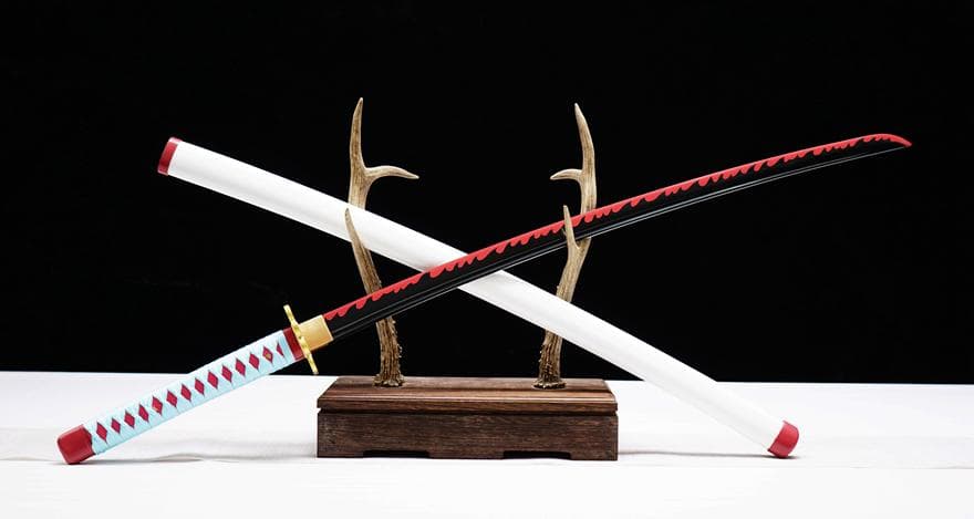 鬼滅シリーズ-甘露寺蜜璃 模造刀 居合刀 武士道 ロールプレイ cosplay