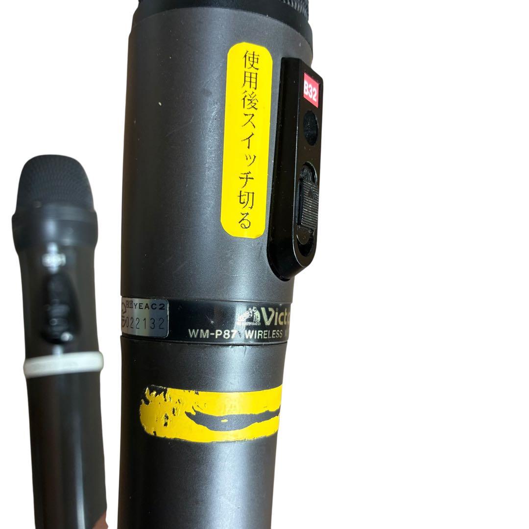 UNI-PEX ユニペックス　ワイヤレスアンプ　WA-862CDA マイク２本付