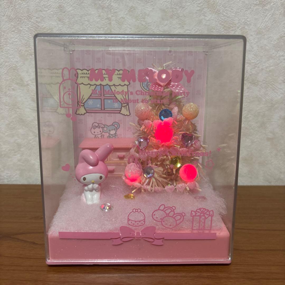 マイメロディ クリスマスジオラマボックス