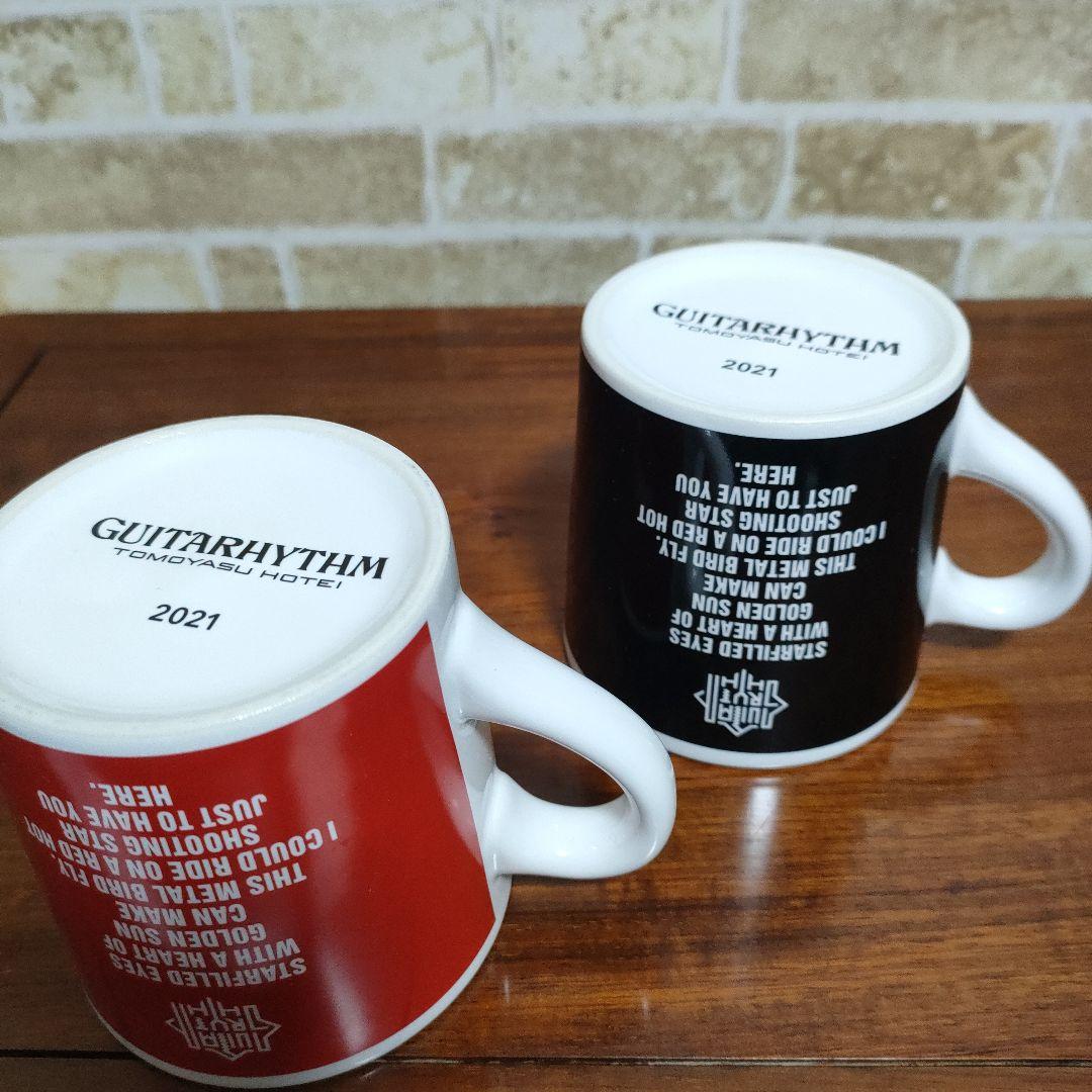 虎鉄布袋寅泰 GUITARHYTHM マグカップ RED＆BLACK 2種