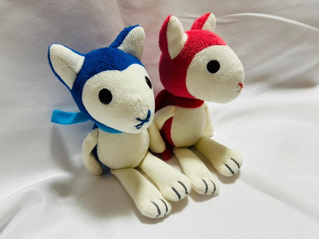 おおかみこどもの雨と雪　花のぬいぐるみ　2体セット
