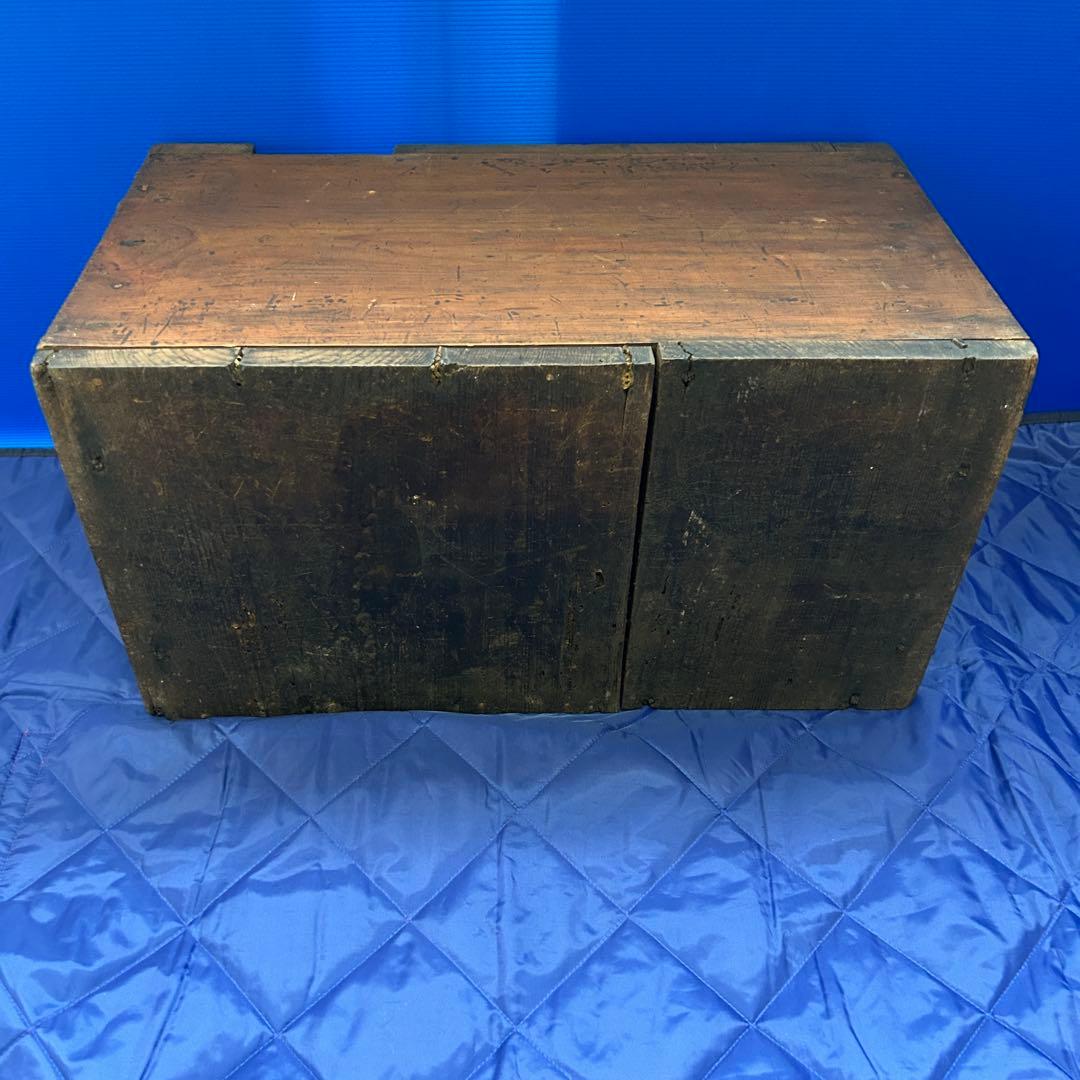 蔵出品⑤ 賽銭箱 銭函 銭箱 木製 工芸品 アンティーク