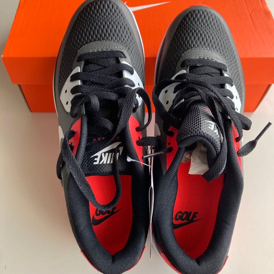 Nike ゴルフシューズ エアマックス90G CU9978-010 25.5cm
