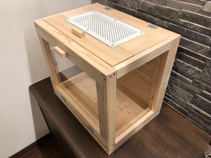 新品 木製 ケージ ハリネズミ ハムスター 小動物 爬虫類 送料込み 飼育用品