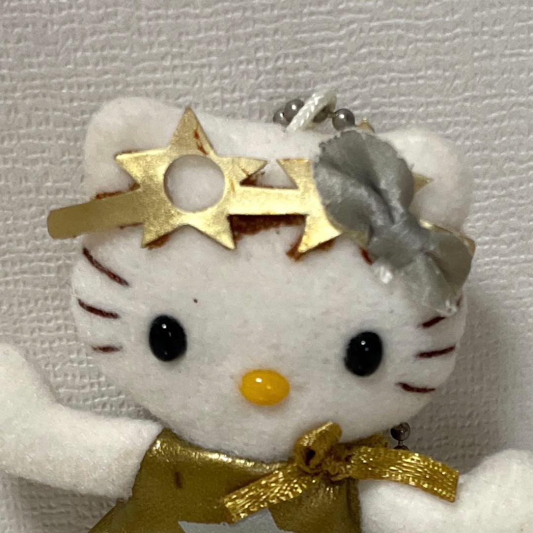 レトロ　脚長ハローキティマスコットキーチェーン