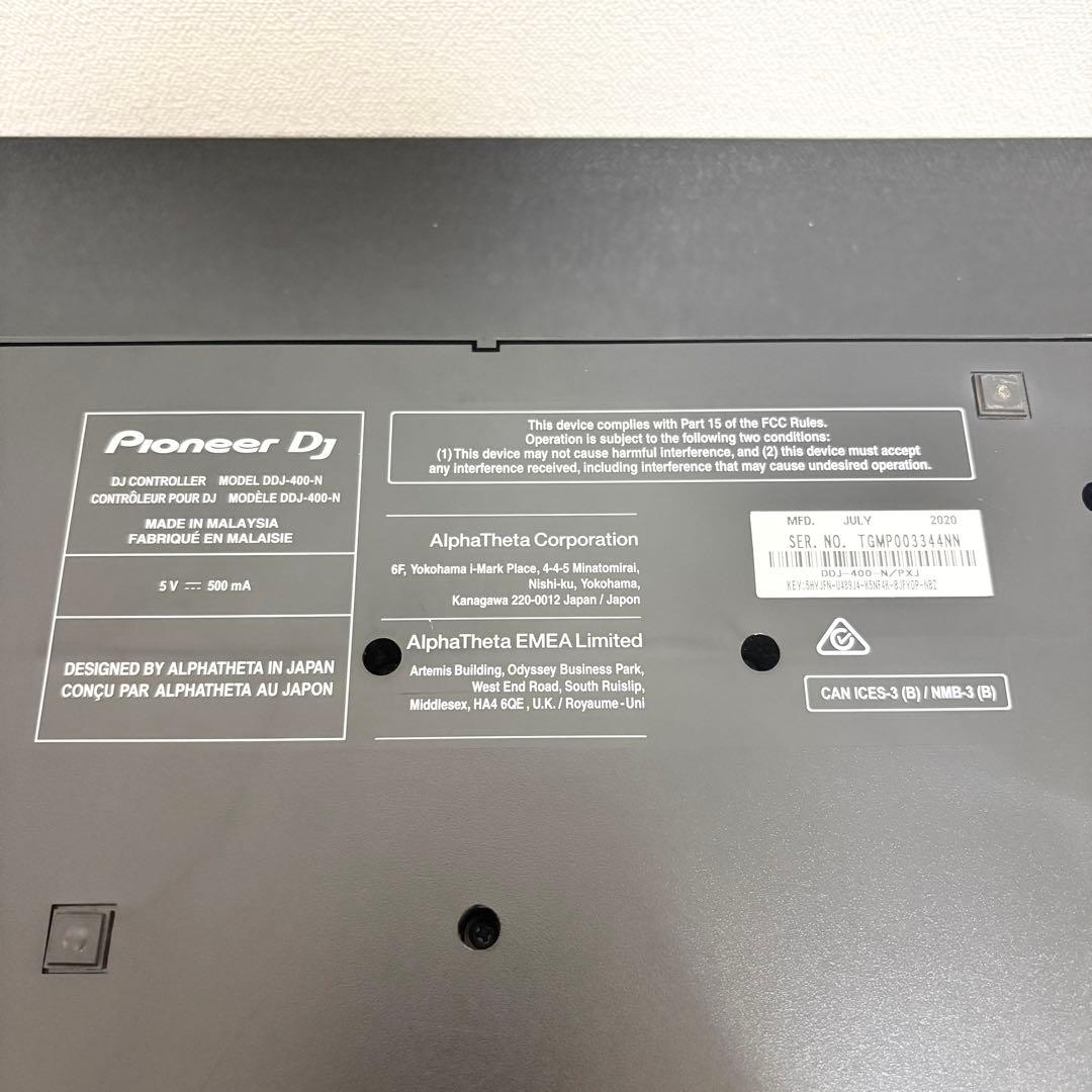 【大幅値下げ！】Pioneer DJ DDJ-400 DJコントローラー