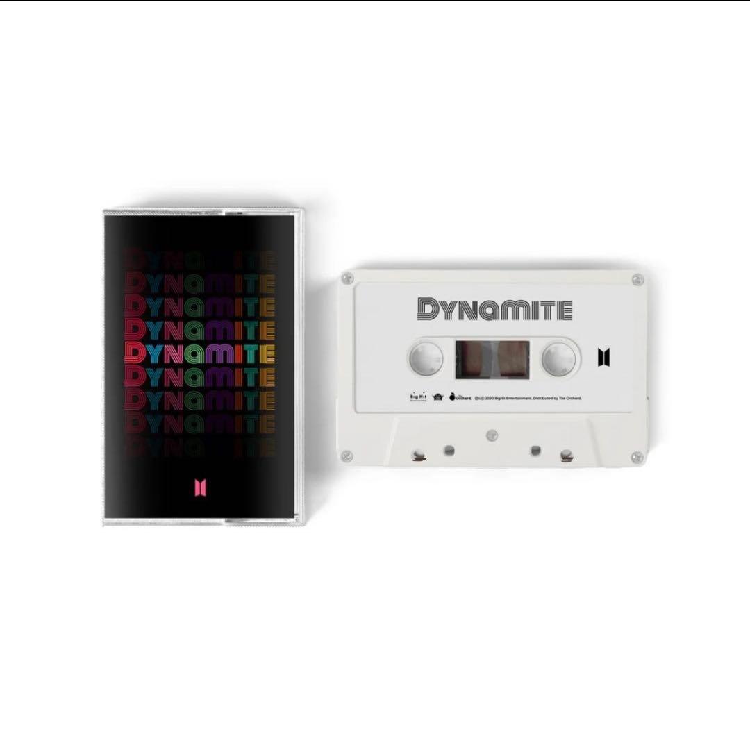 BTS Dynamite レコード盤 カセットテープ マルチOS DVDライター