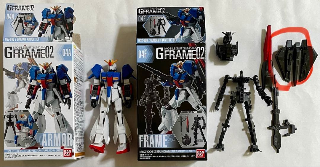 Gフレーム03 RX-78-2ガンダム他全6体(アーマー&フレームセット)