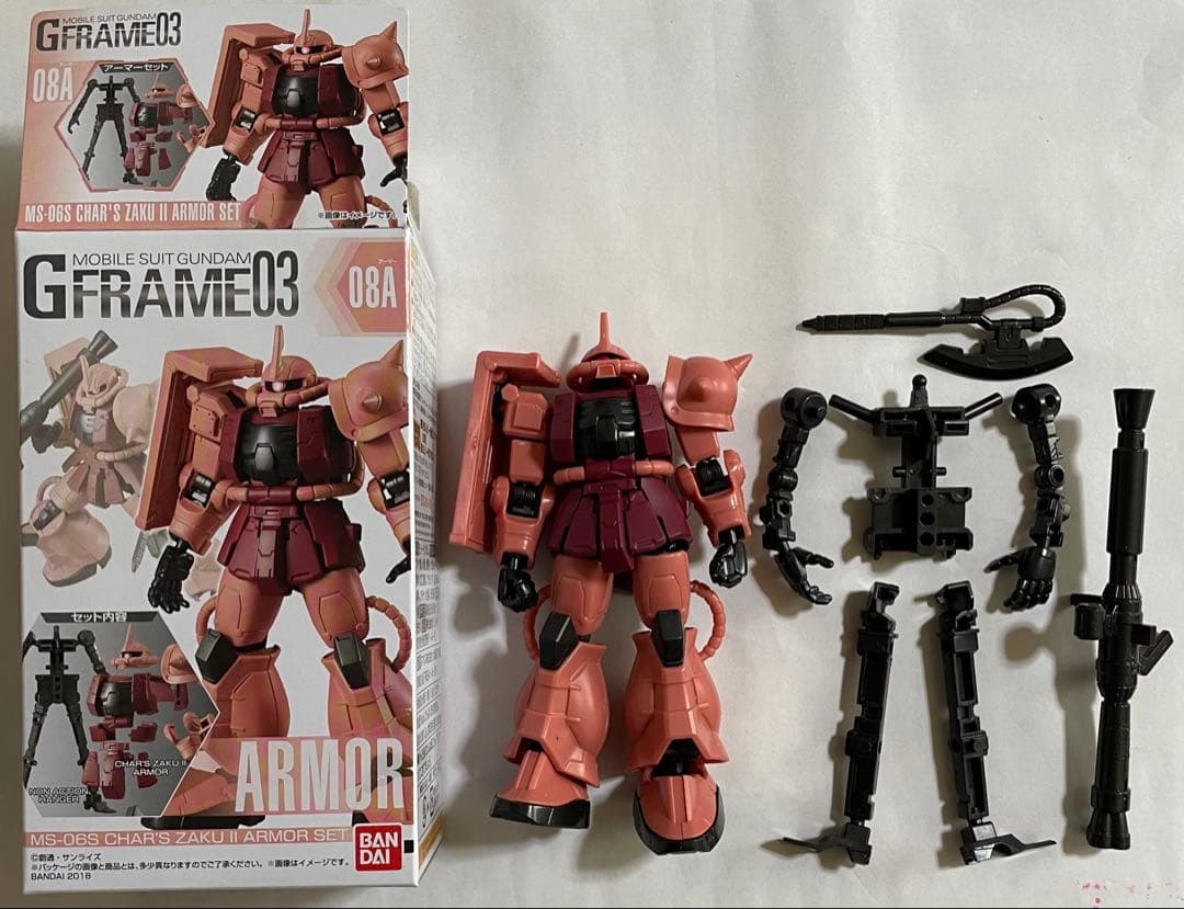 Gフレーム03 RX-78-2ガンダム他全6体(アーマー&フレームセット)