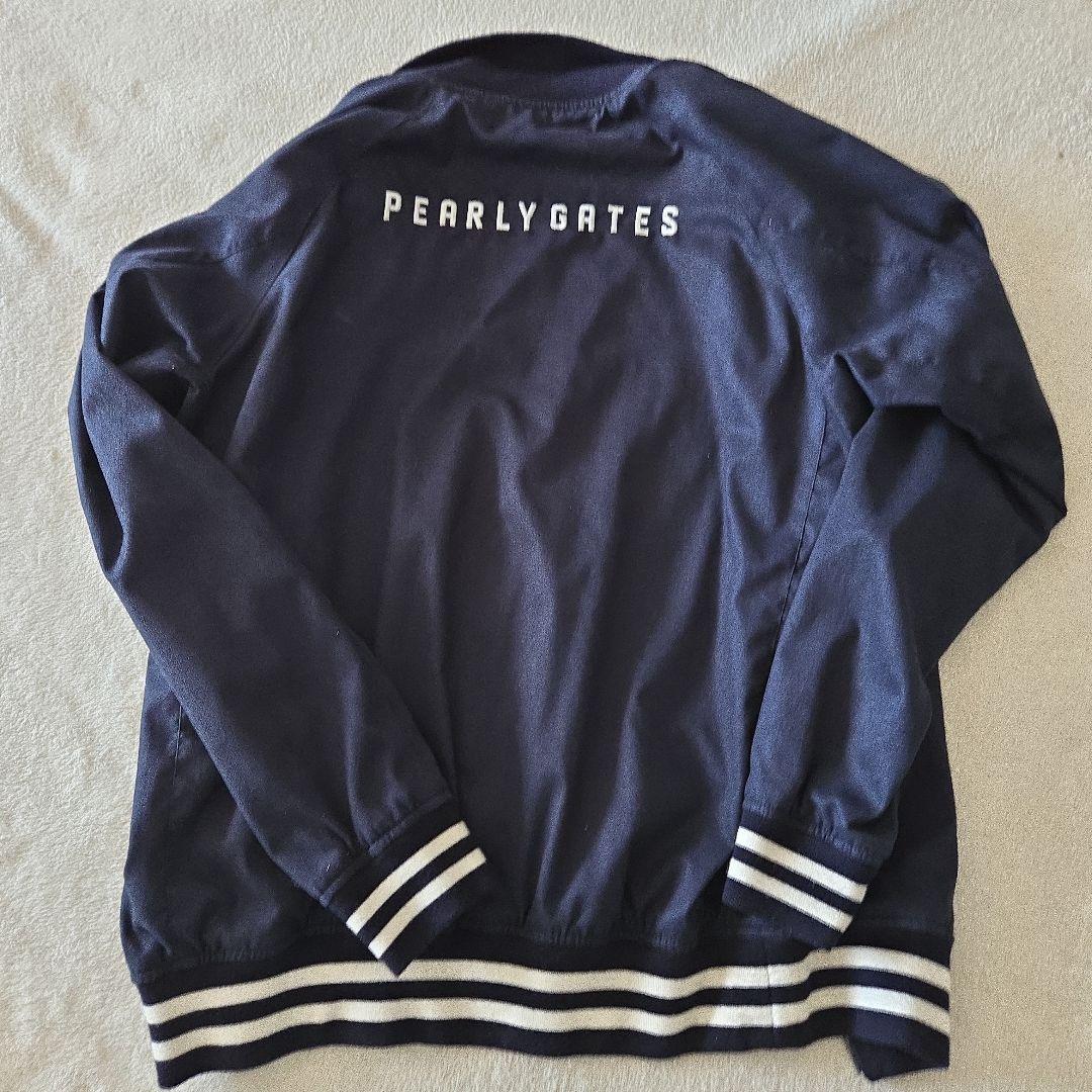 美品 PEARLY GATES ネイビー ジップアップ ブルゾン サイズ4