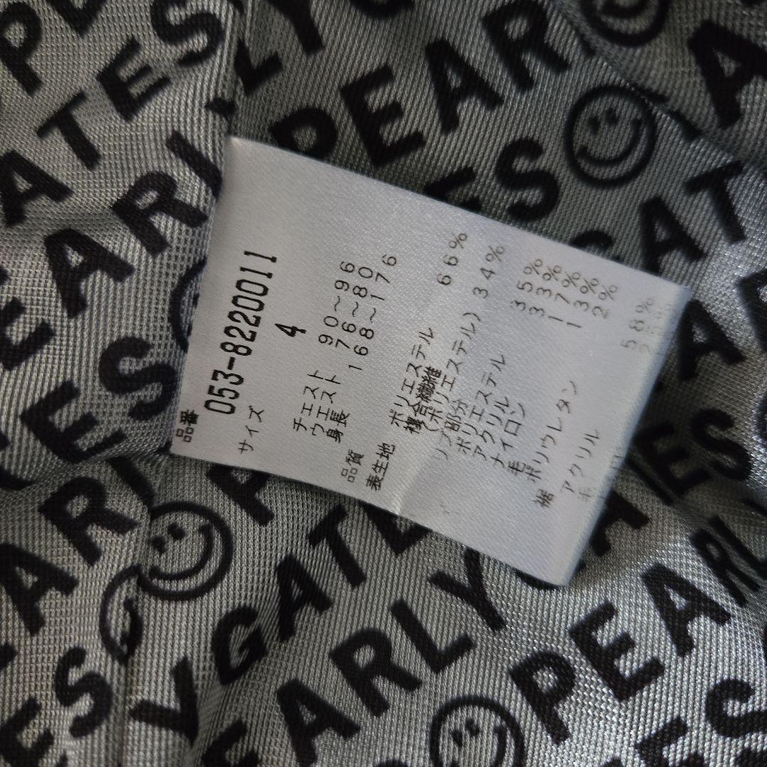 美品 PEARLY GATES ネイビー ジップアップ ブルゾン サイズ4