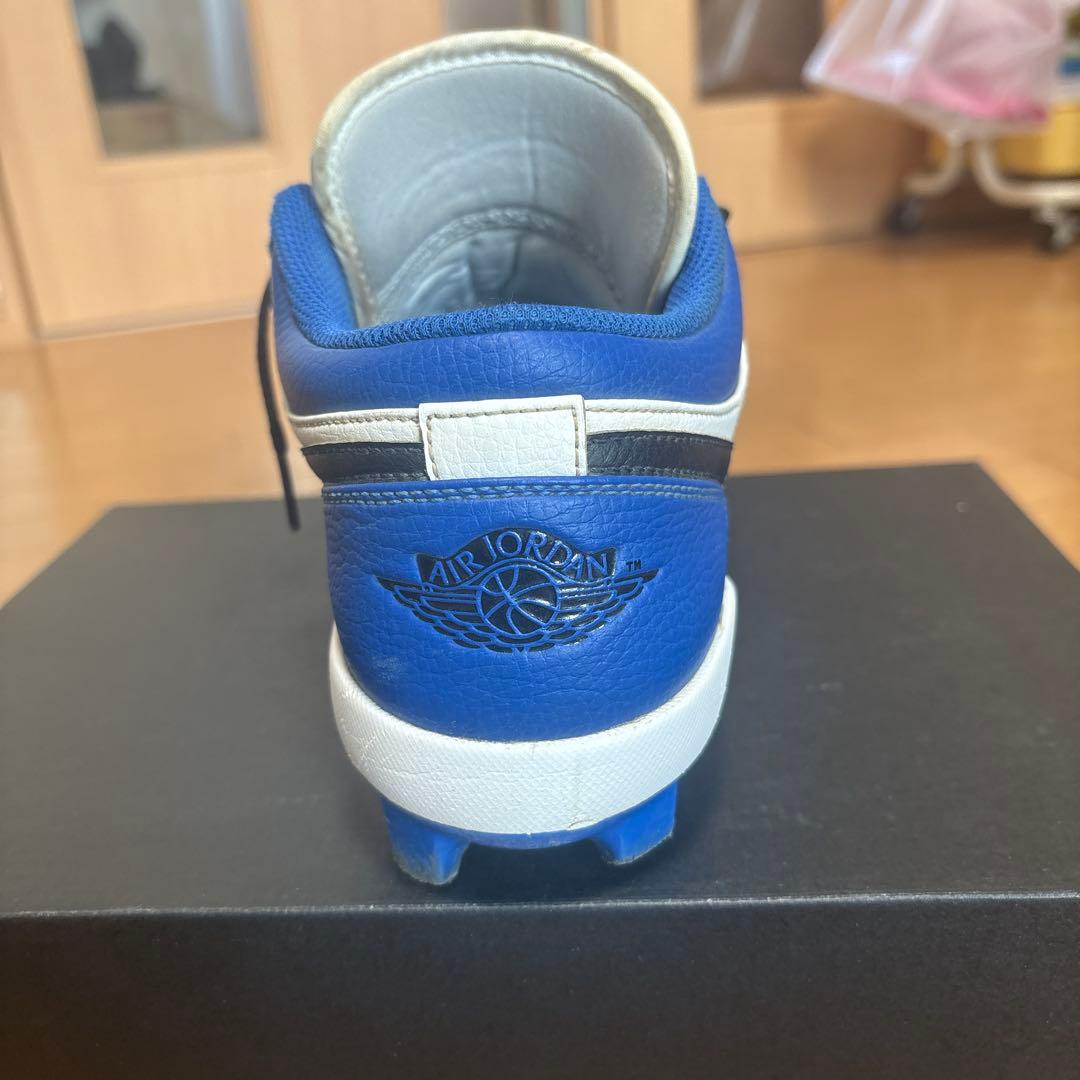 NIKE ジョーダン 1 野球　スパイク　ロー　　26cm ゲームロイヤル