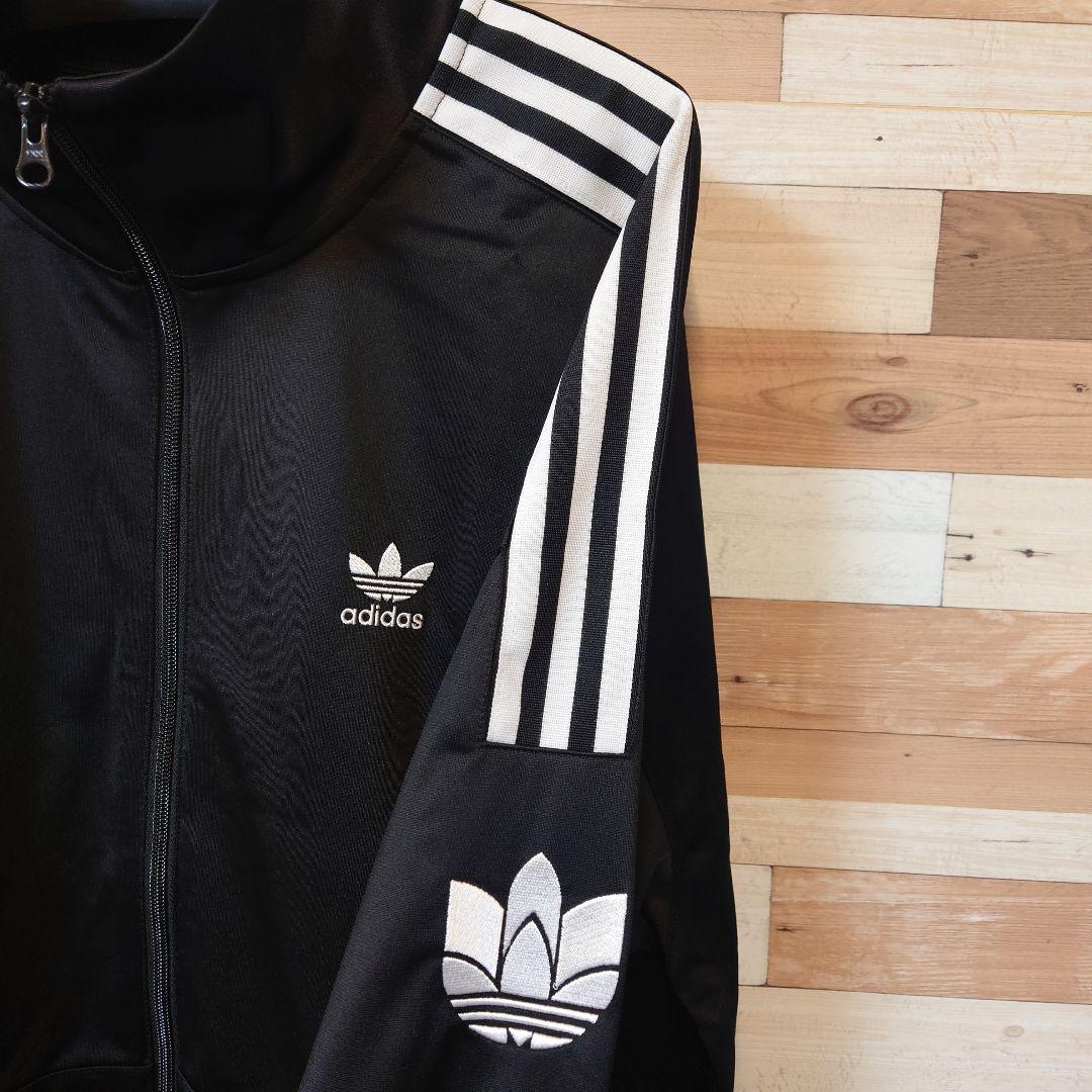 新品 adidas オリジナルス トラックジャケット セットアップ ブラック