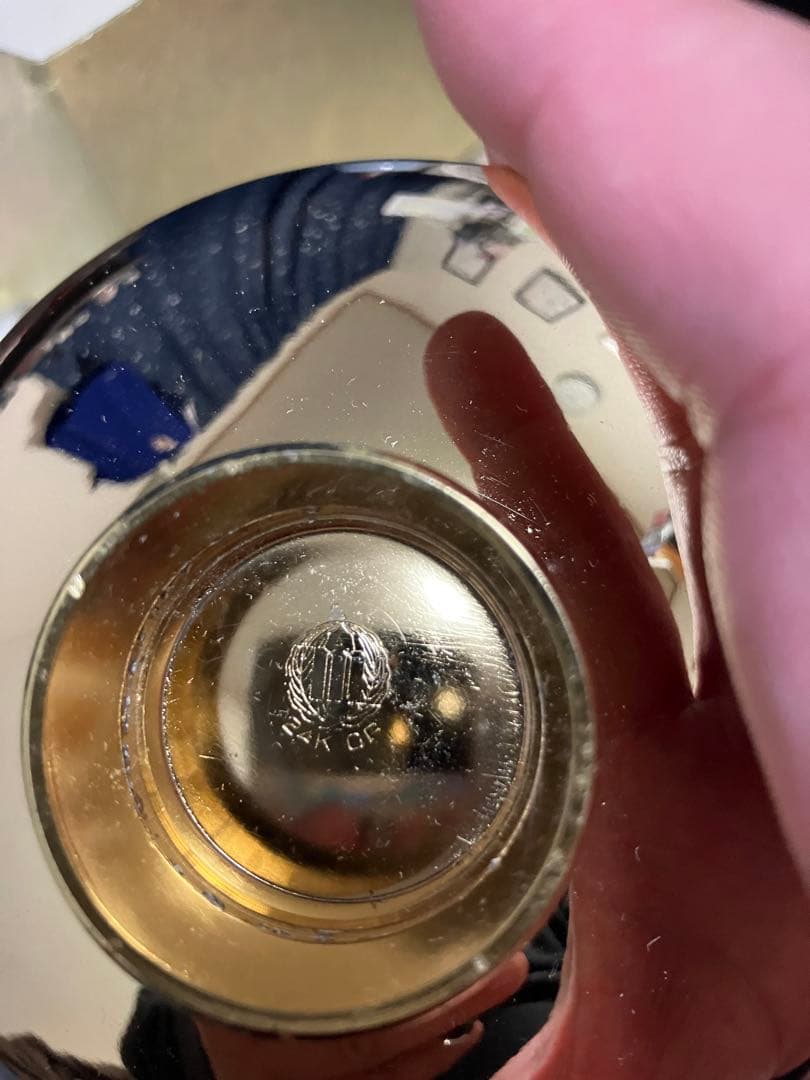 金色杯 大阪府警察 永年勤続記念品