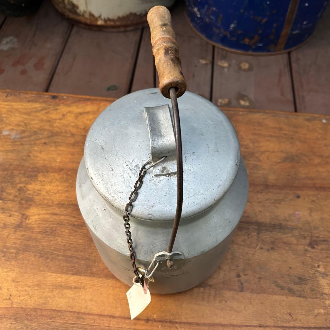 アンティーク雑貨 USA VINTAGE 1940s US NAVY Milk Pot