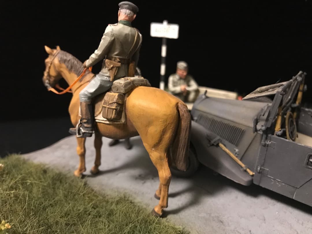 1/35ジオラマ ドイツ軍　第二次世界大戦　完成品Master Box
