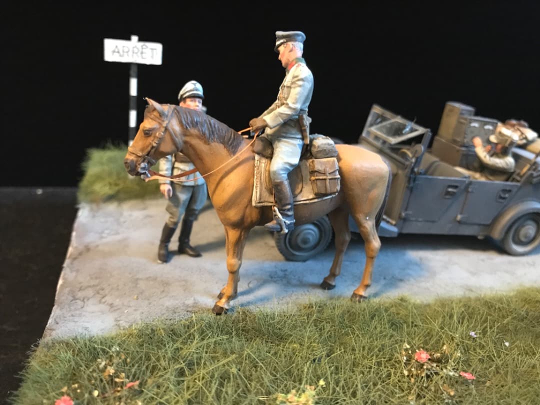 1/35ジオラマ ドイツ軍　第二次世界大戦　完成品Master Box