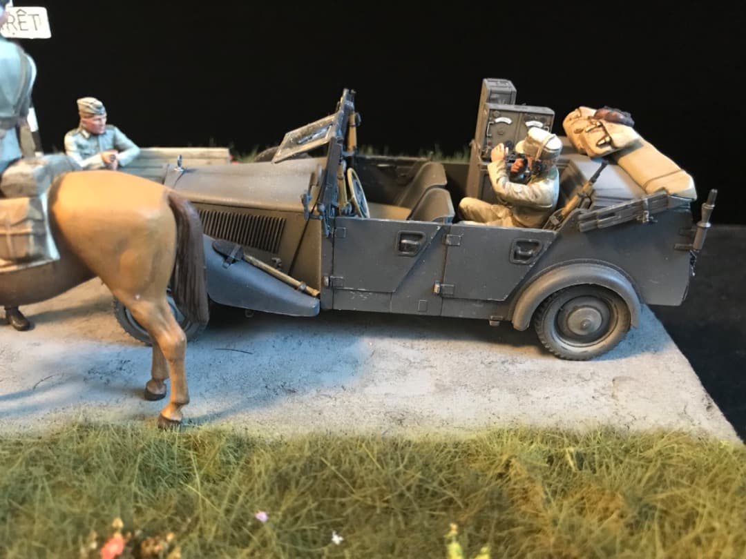 1/35ジオラマ ドイツ軍　第二次世界大戦　完成品Master Box