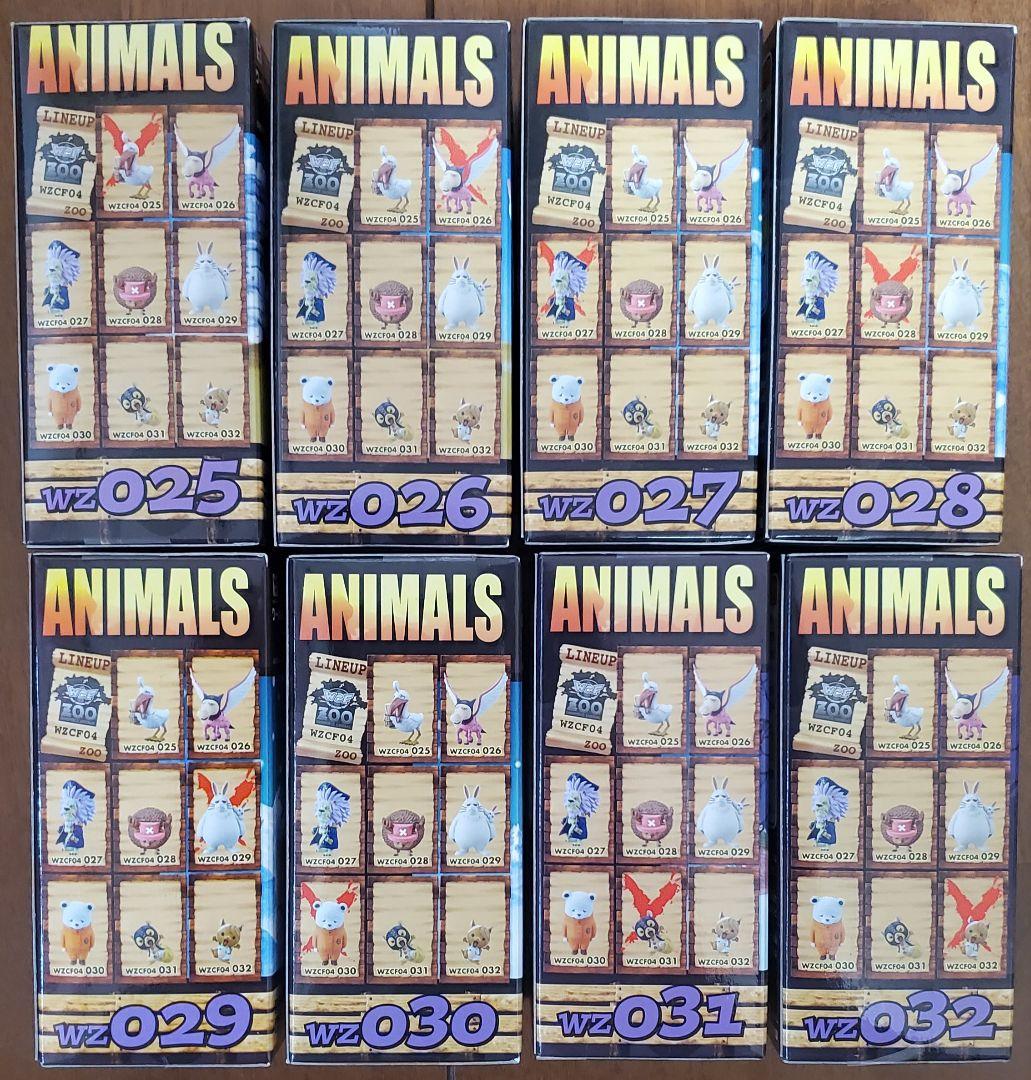 ワンピース ワールドコレクタブルフィギュア ～ワーコレ ZOO～ 40体セット