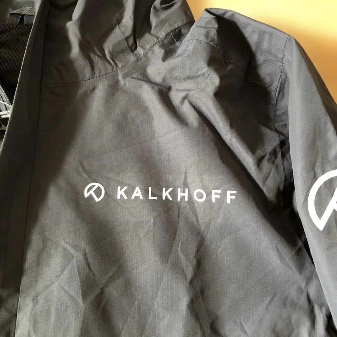 KALKHOFF フード付きナイロンサイクルジャケット グレーBikes メンズ