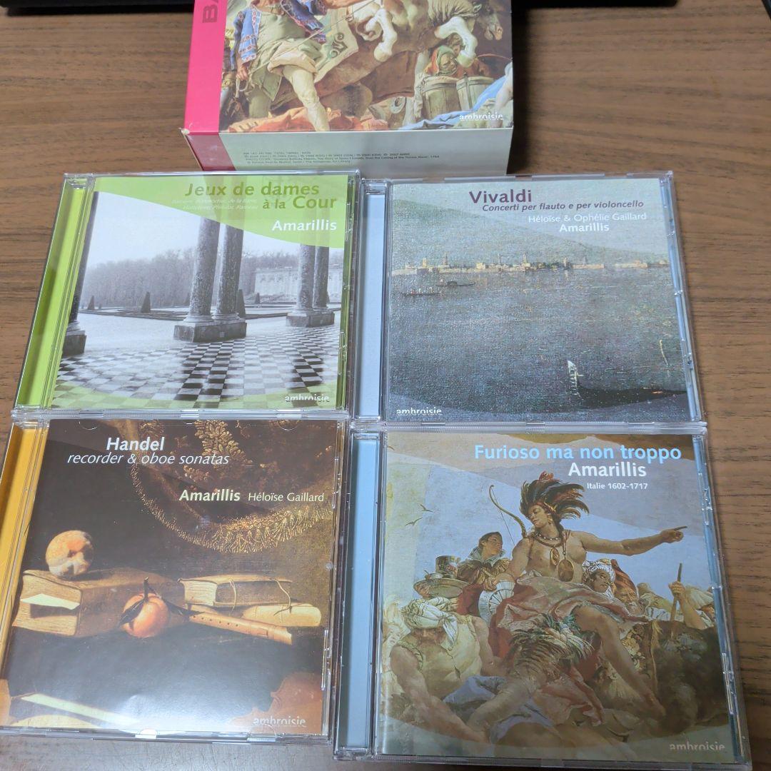 Amarillis / Europe Baroque　4枚組CD