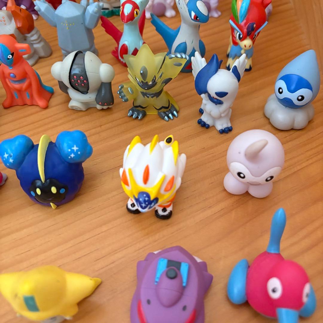ポケモン指人形 45+11体セット　伝説 幻 初代御三家
