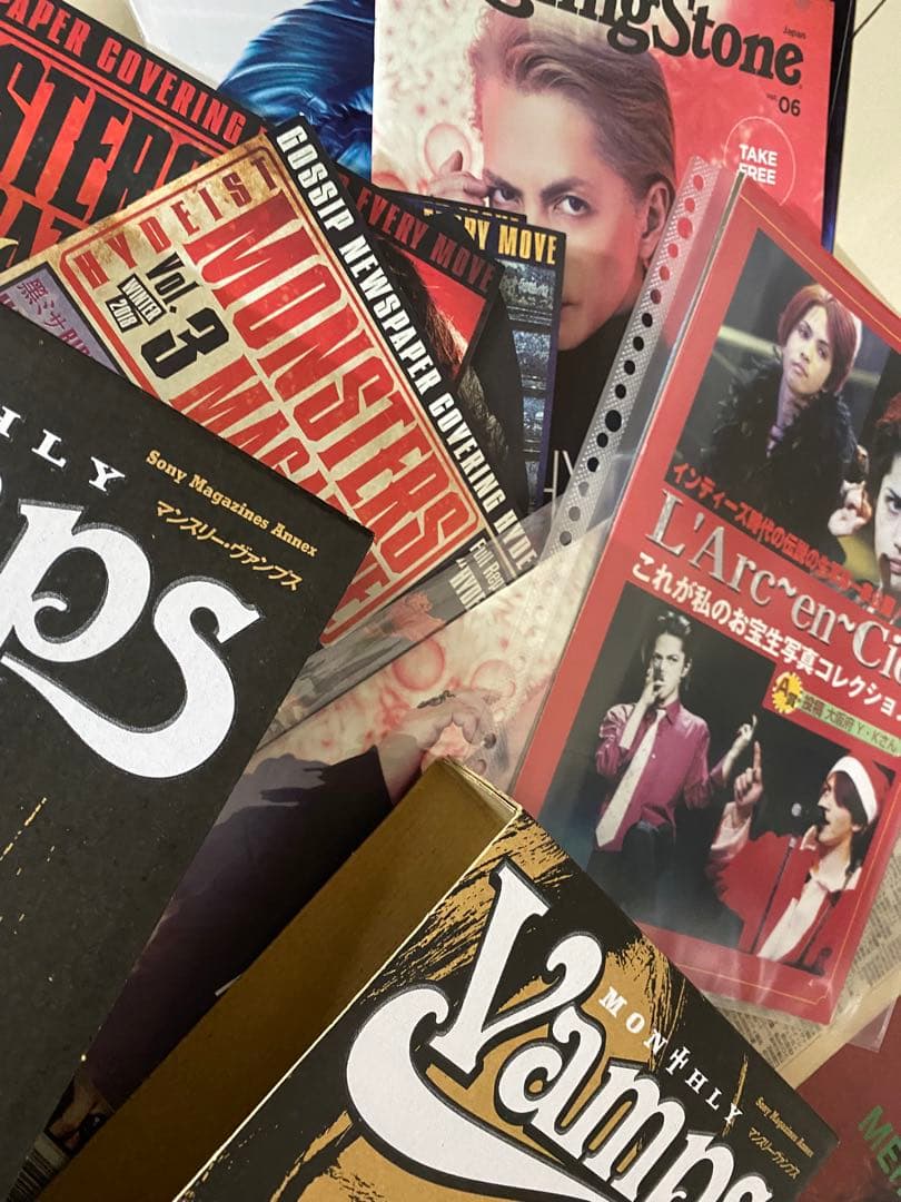 【初期レア】 L'Arc~en~Ciel VAMPS HYDE会報誌など 大量