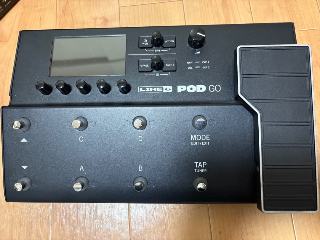 【美品】LINE6 POD GO 自宅使用のみ マルチエフェクター 箱付
