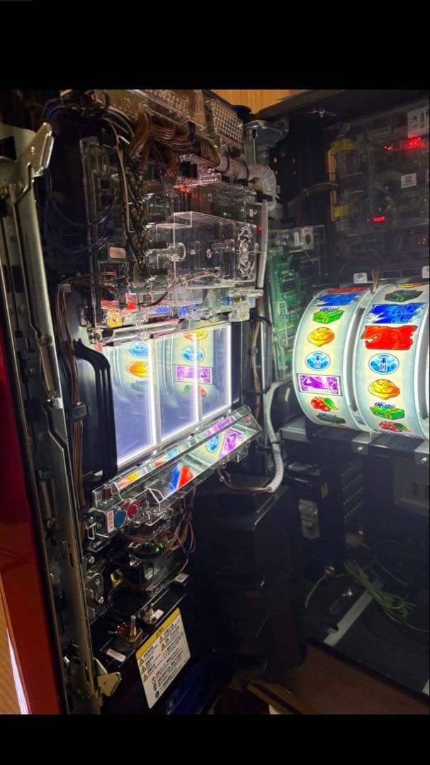 あみ　送料込　スマスロ　実機　押忍！エリートサラリーマン鏡　ユニット付
