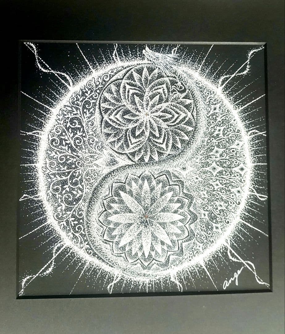 点描曼荼羅 龍