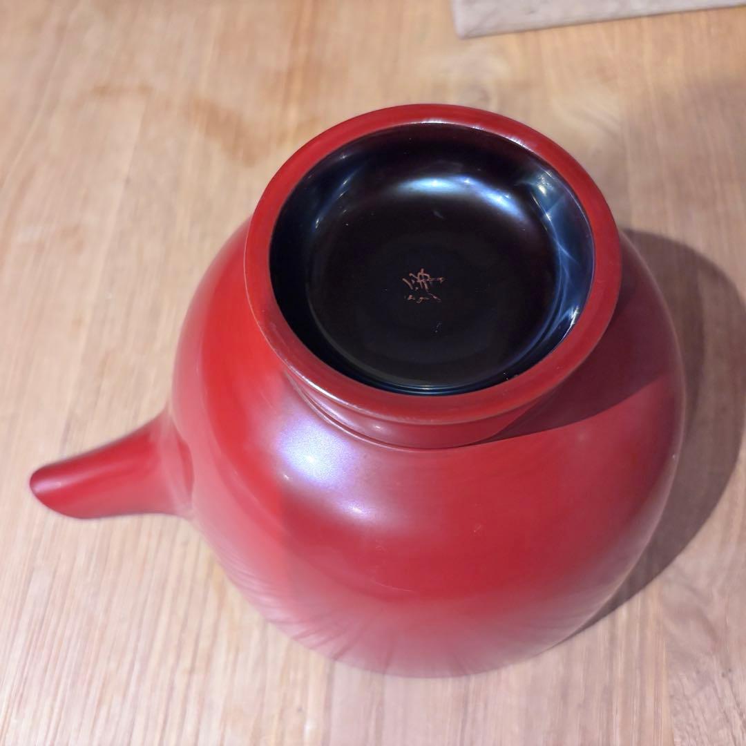 浄法寺漆器｜片口｜朱｜4.5寸｜岩舘正二｜初代