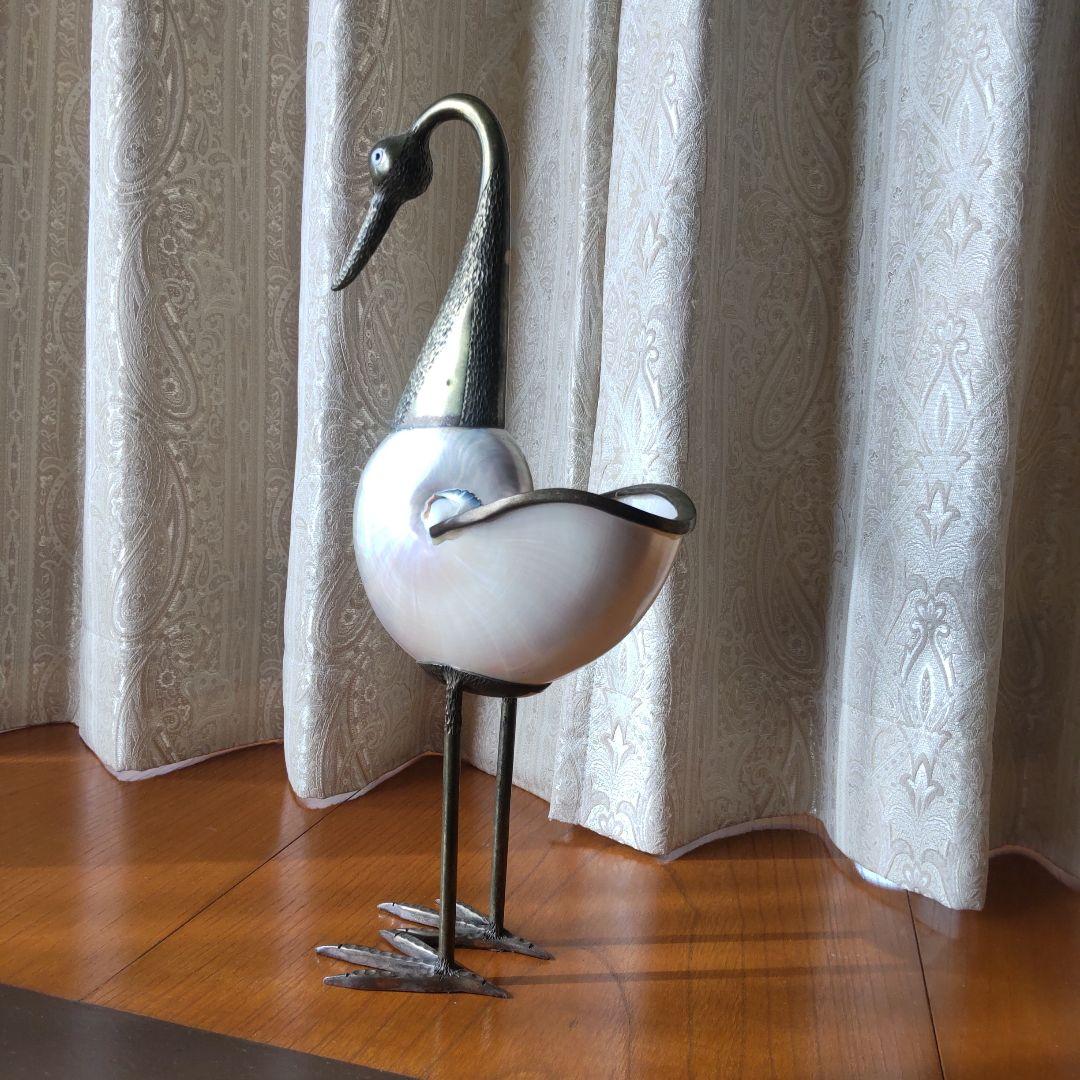 【超レア】EXPO2005◇愛地球博展示作品◇鶴オブジェ