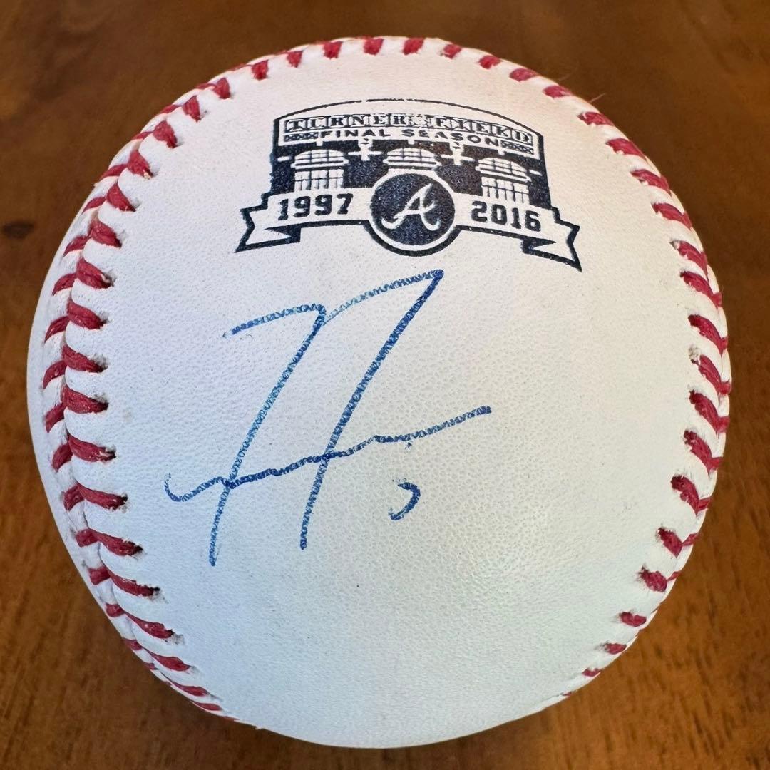 ドジャース フリーマン 直筆サイン ボール MLB 証明付