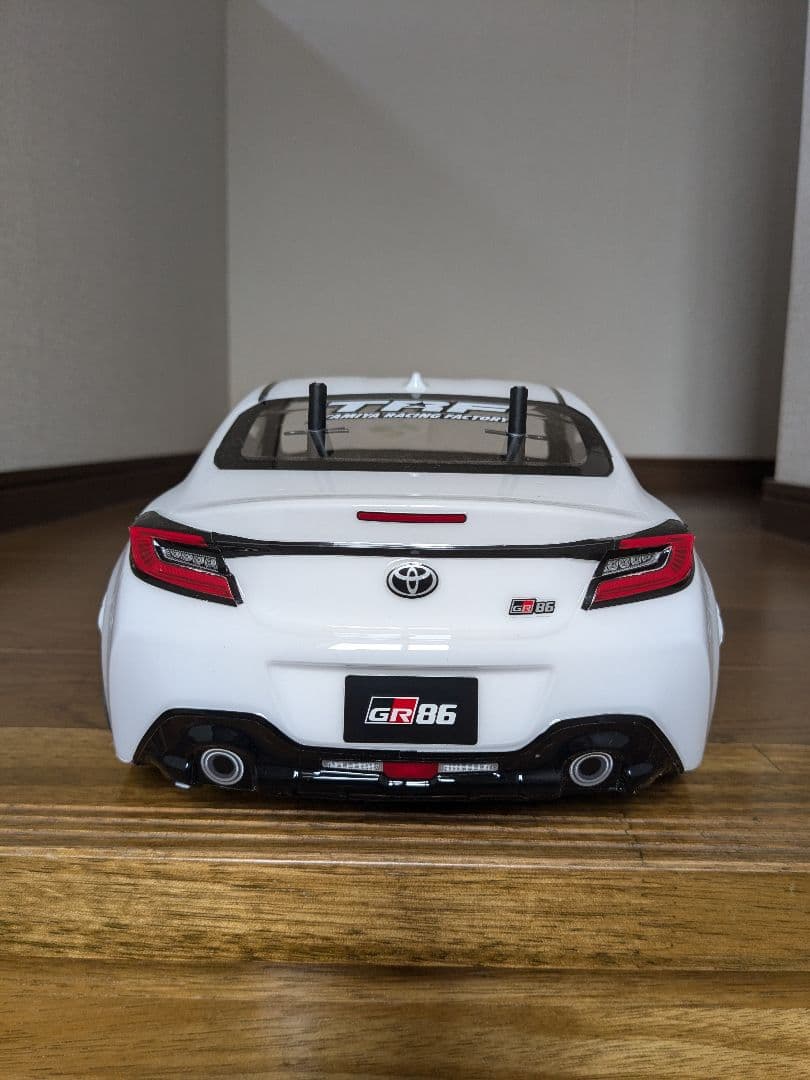 タミヤ　TT−02Rシャーシ　ボディ、オプションパーツ付き　未走行品