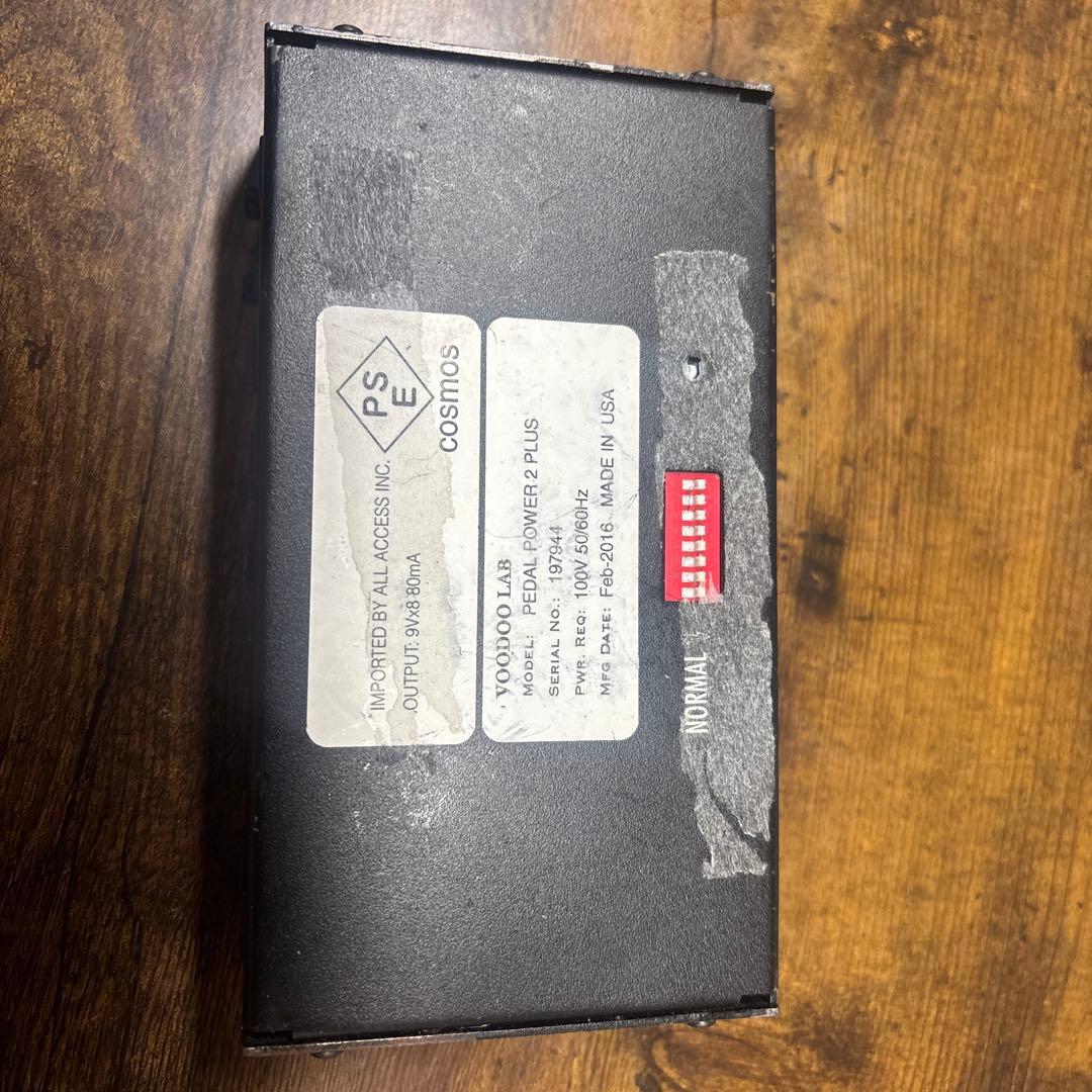 Voodoo Lab Pedal Power 2 Plus パワーサプライ