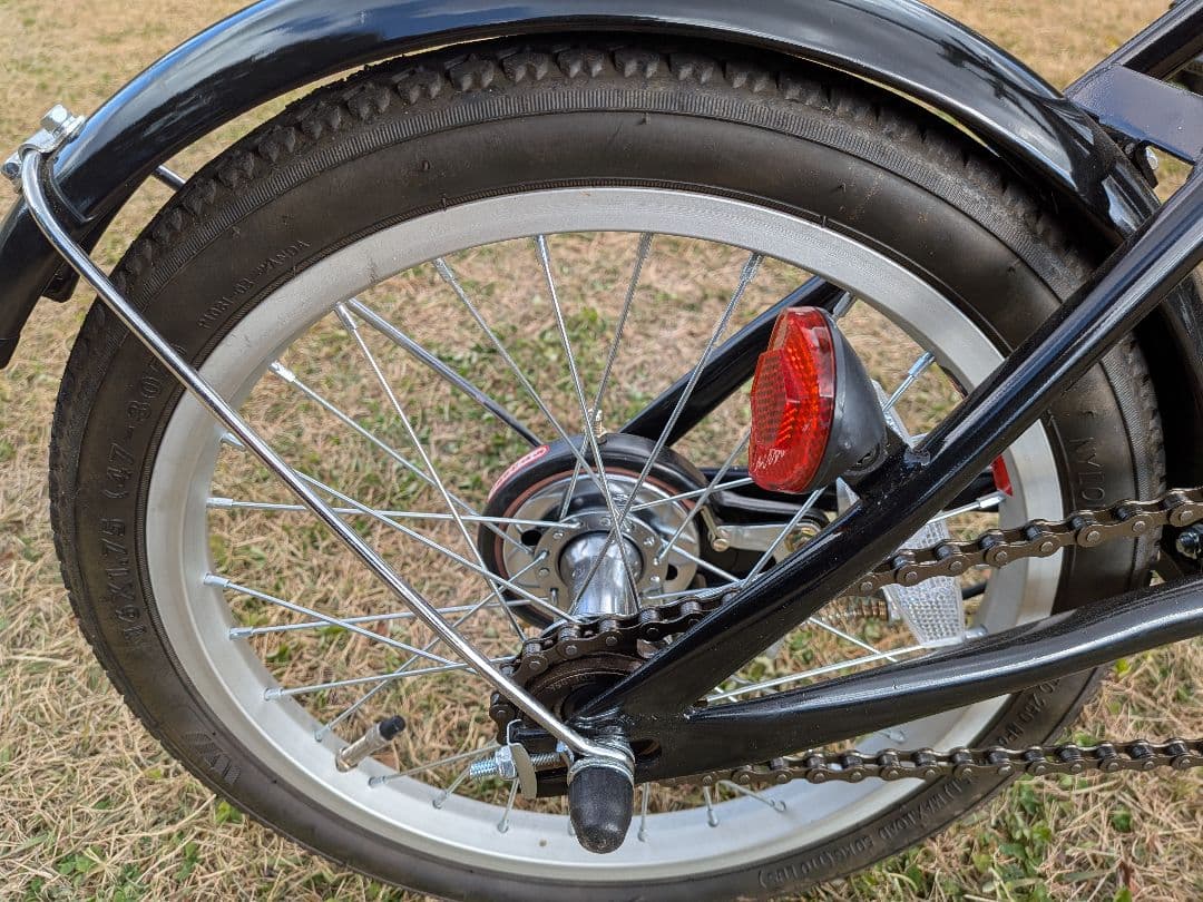 CAPTAIN STAG 折りたたみ自転車 ブラック 16インチ