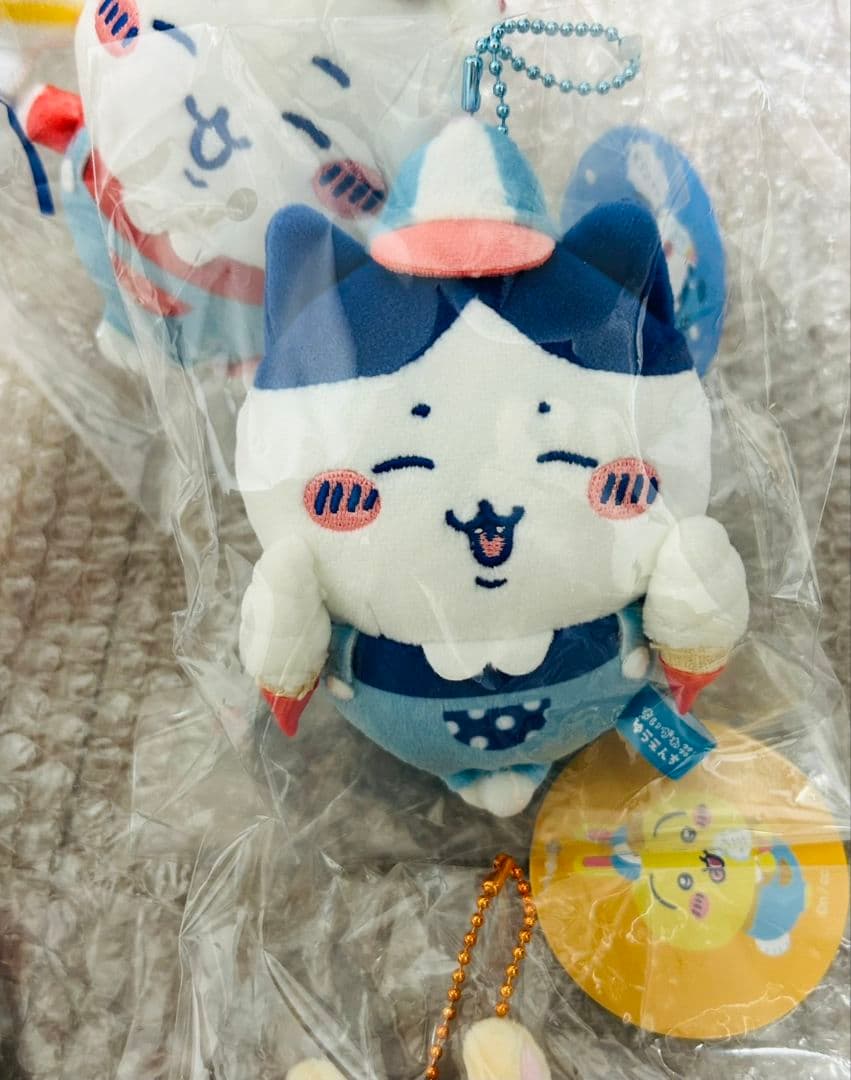 ちいかわ ワクワクゆうえんち ぷちミニマスコット うさぎ ハチワレ 4点 新品